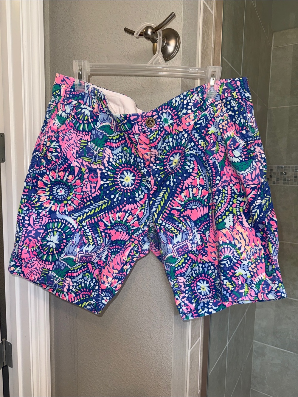 Lilly Pulitzer Marina Bermuda No Prob Ilama Size 16